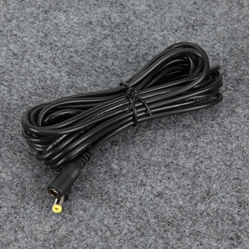 DC 12V 16.4ft Power Extension Cable for CCTV Camera LED Surveillance Camera