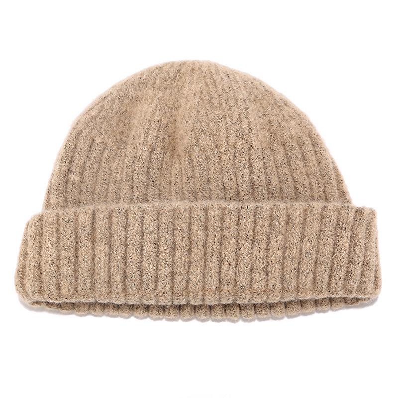 Autumn and Winter Street Trendy Hip Hop Guapi Hat Korean Edition Solid Color Knitted Hat Men's and Women's Outdoor Warm Hat