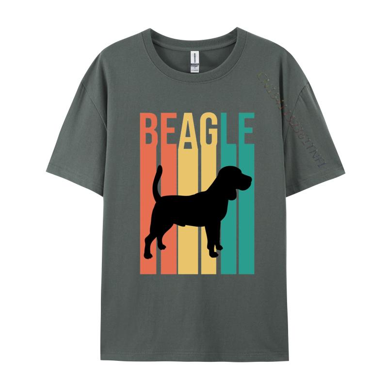 Beagle T Shirt Funny Dog Lover Shirt For Men Casual On Sale Cotton Tops Shirts Dog Silhouette Camisa for Men