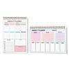Weekly Planning Pad Featuring Check Off Section Coil Bound Pages And Portable Waterproof Cover For Efficient Scheduling