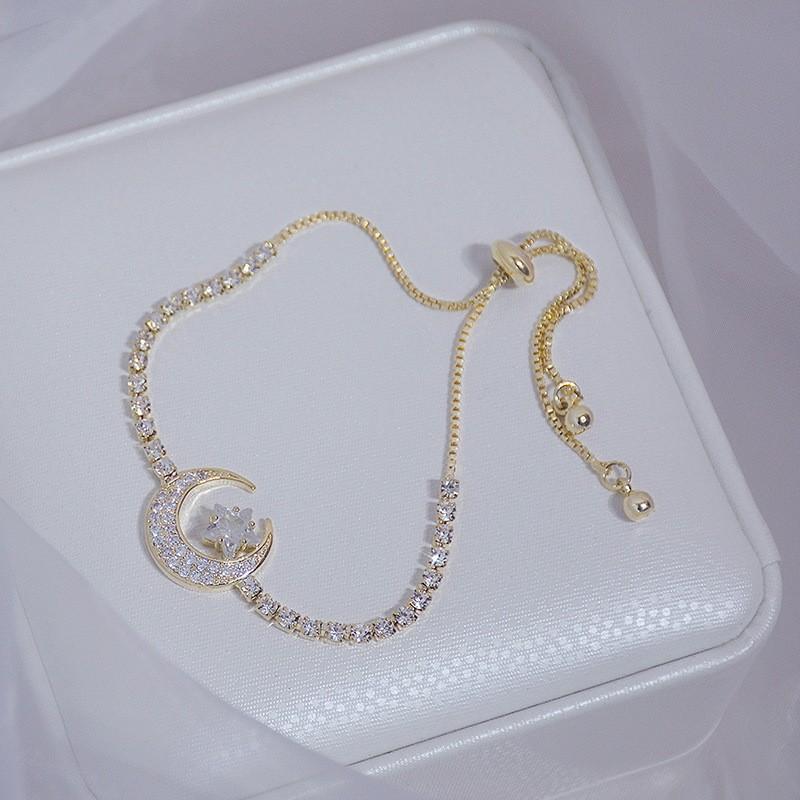 Flower Jewelry Hand Chain With Cubic Zirconia For Women Gift Occasion