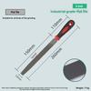Premium Needle File Set High-Carbon Steel Files with Non-Slip Ergonomic Handles for Precise Filing on Wood Plastic Model Tool