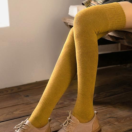 1 Pair Winter Stocking Extra Thick Keep Warmth Casual Velvet Warm Thermal Socks for Home