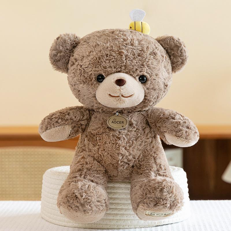 Internet Celebrity Honeypot Bear Doll Cute Teddy Bear Rag Doll Cuddle Bear Sleep Hug Pillow