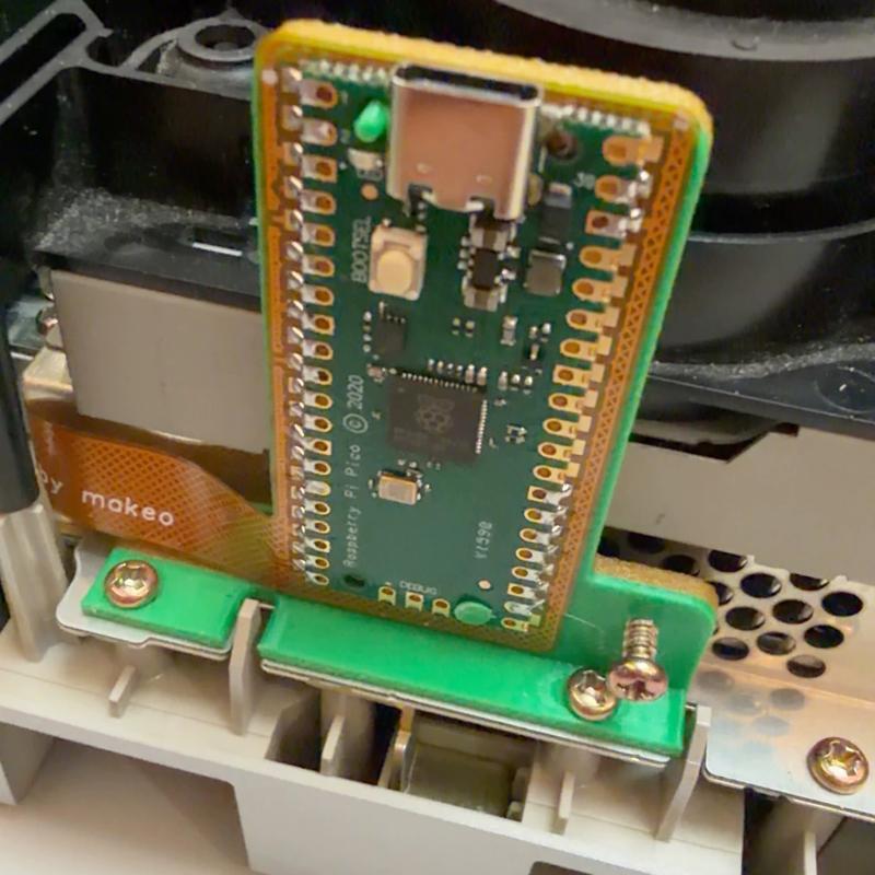 1PCS GameCube DOL-001/DOL-101 Console MOD PicoLoader Solder-Less With RP2040 NGC Swiss Picoboot Flippydrive