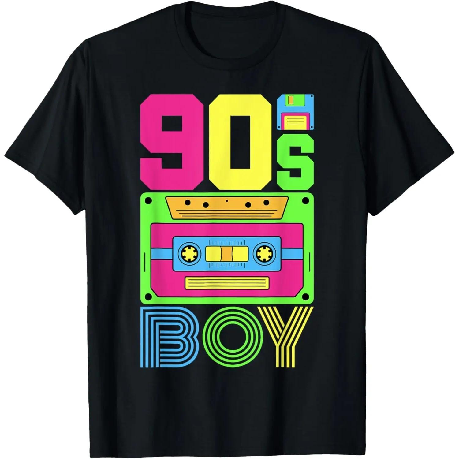 

90s Boy 1990s Themed Party Costume Nineties Theme Outfit 90s T-Shirt XXXXXL різнокольоровий