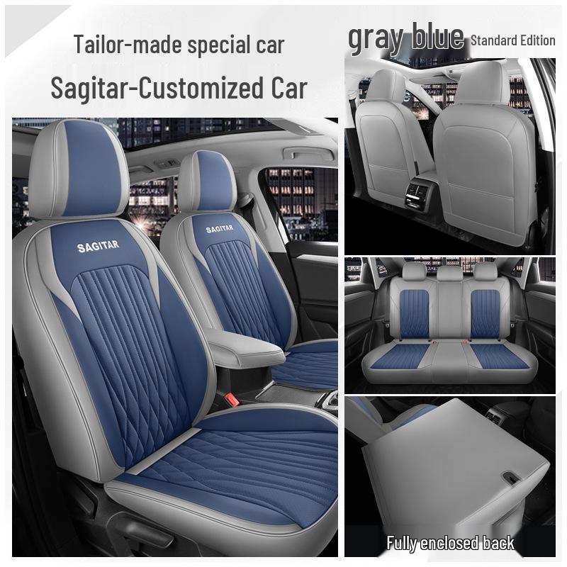 Universal Full Wrap Four Seasons Car Seat Cover for New Sagitar – Five-Seat Cushion