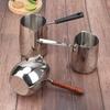 304 Stainless Steel Long Handle Latte Art and Frothing Pitcher (300-950ML)