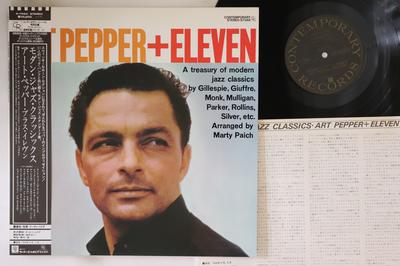 LP Record ART PEPPER - Art Pepper + Eleven (Modern Jazz Cl P7564 CONTEMPORARY 1982 Japan Obi Jazz Used