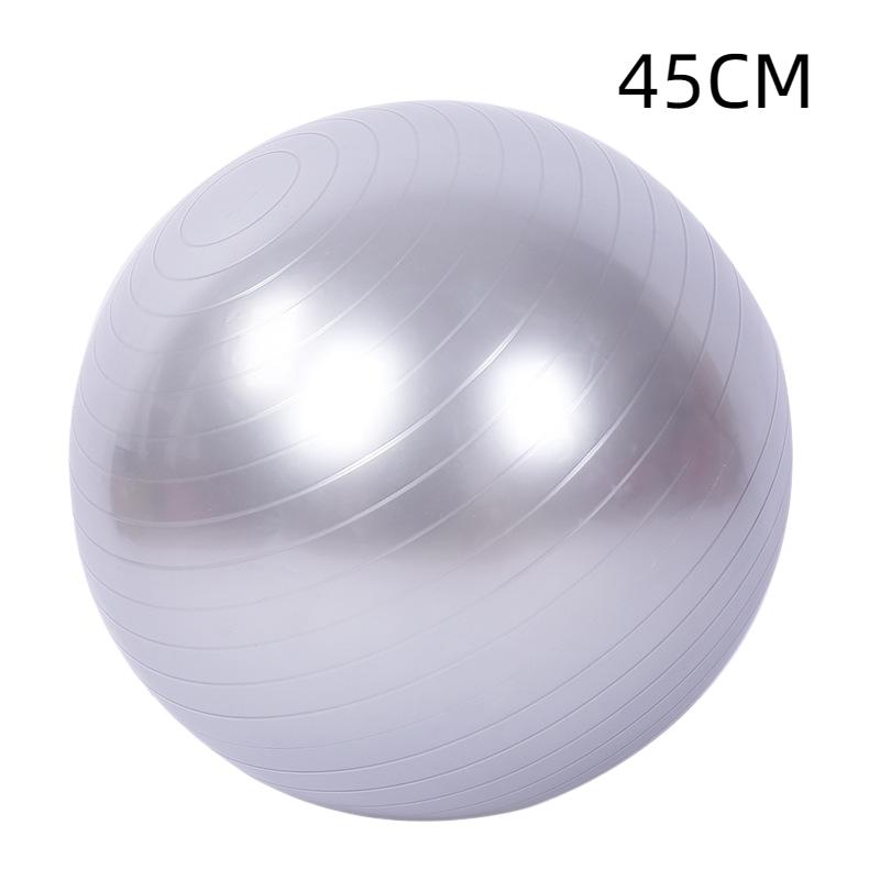 Yoga-Pilates-Ball für das Fitnessstudio, für Fitness, Ballon-Abdeckung, Workout über weichem, großem Übungsball, 45 cm, 55 cm, 65 cm, 75 cm, 85 cm, 95 cm