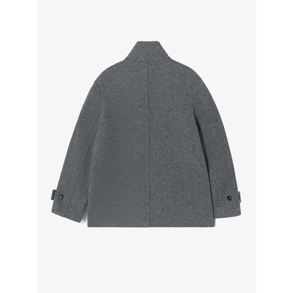 Lacoste Women Wool High Neck Coat Bf921e 54n 050 q2nBf921e 54n050