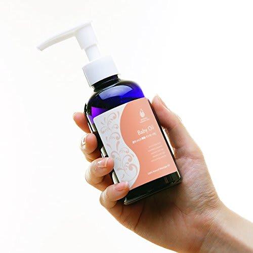 AMOMA Baby Oil, 160ml, 100% Plant-based, Additive-free for Sensitive Baby Skin. A Fragrance-free, Moisturizing, Hypoallergenic, and Gentle for Dry, Dr