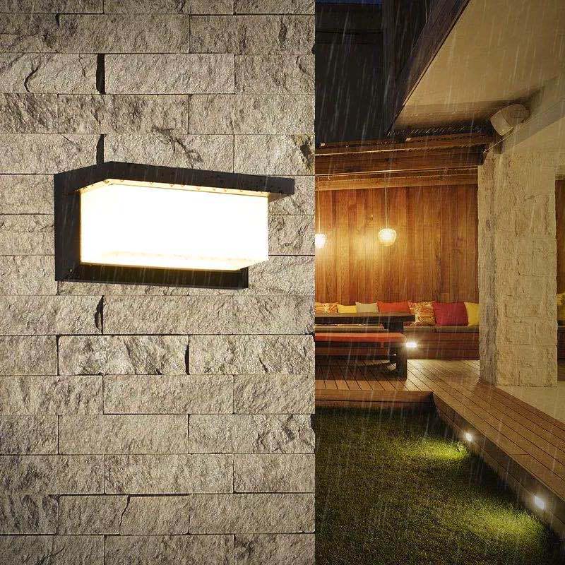 Nordic Waterproof LED Wall Lamp for Outdoor & Indoor Use