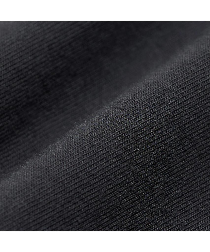 Dyutelo Neck Color Box Short Sleeve T-Shirt Vintage Black