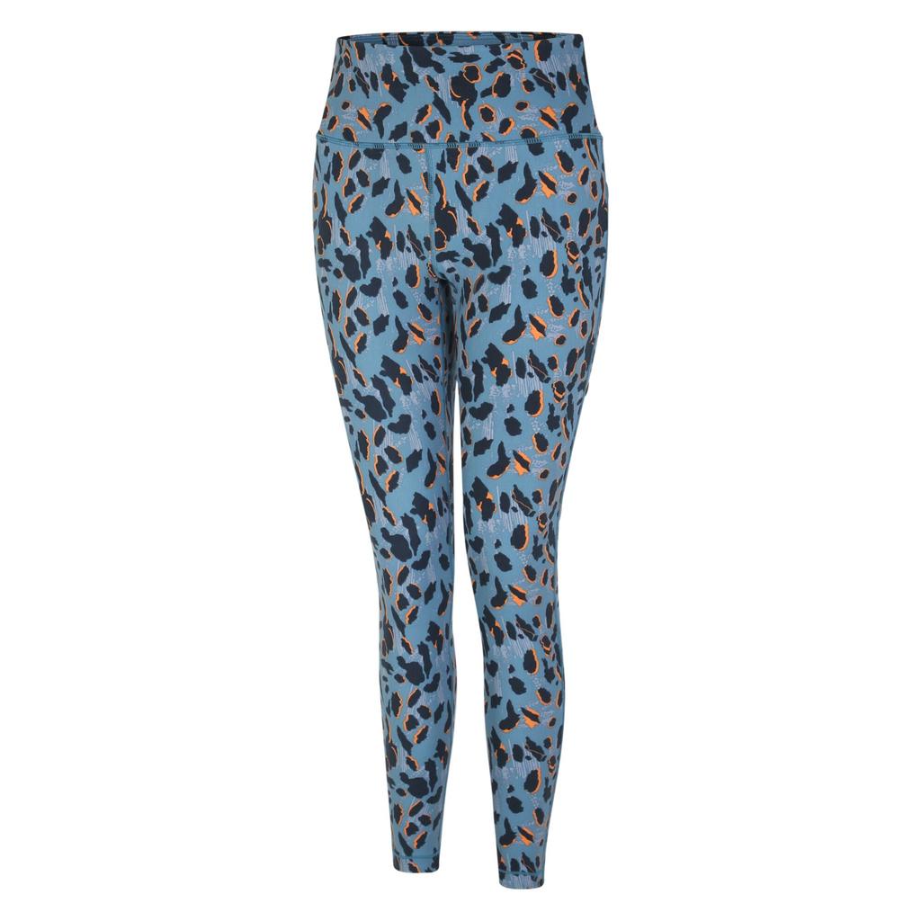 Dare 2B Leggings cu imprimeu leopard reciclați influenți pentru femei/doamne