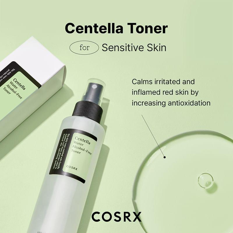 COSRX Tonique sans alcool à l'eau Centella