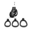 Lightweight Smooth Pink Male Chastity Cage 3 Sizes Penis Rings Bondage Chastity Device Sex Toy for Men with Key Pink XS Smallest