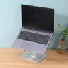 Foldable Aluminum Laptop Stand with 360° Rotation & Cooling Function