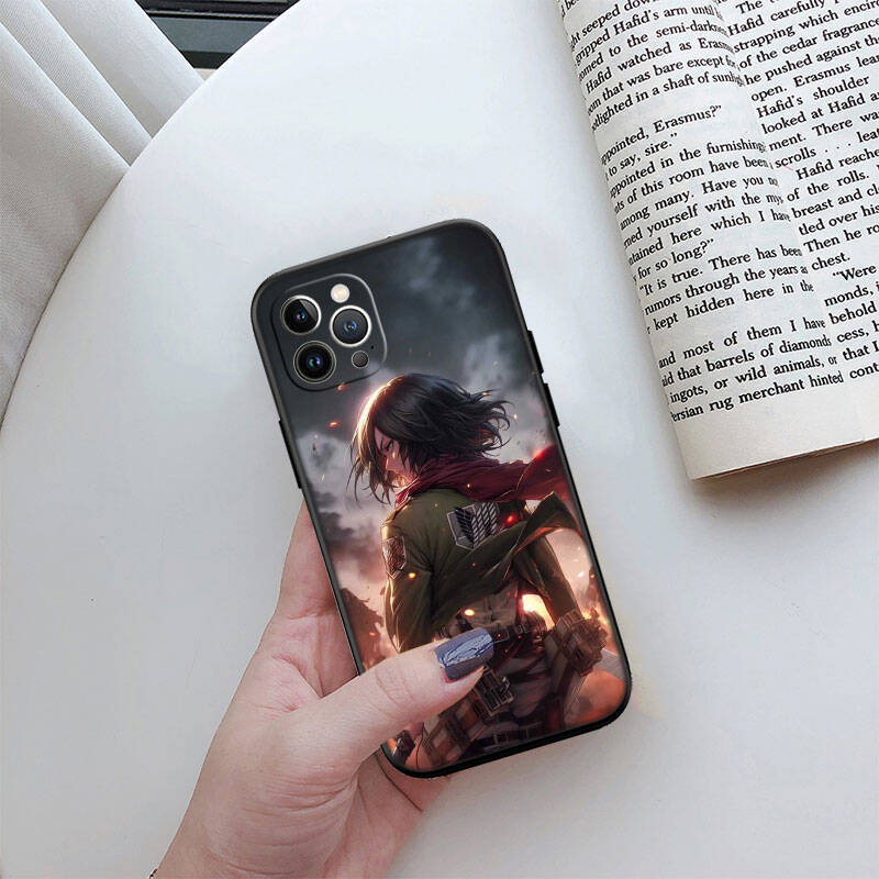 MH16 Attack on Titan Hülle für Samsung Note 20 10 S25 Plus Ultra Lite FE A51 A52 A53 A71 A72 A73 M20 M30 M21 M31 M51 A11 A70 A56 A26