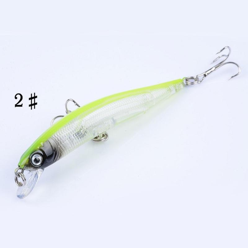 5pcs Minnow Fishing Lures Floating Hard Baits Artificial Baits Wobbler Crankbait Swimbait Fishing Tackle Lure