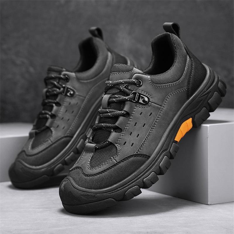 Fashion Outdoor Soft Hiking Shoes Men Comfort Trekking Travel Shoes Man Wearable Sneakers Waterproof Boots zapatillas de hombre