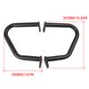 Black Engine Guard Crash Bar Bumper Frame Falling Protectors For Triumph Street Twin Bonneville T100 T120