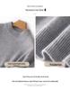 Chic Half-High Collar Wool Long-Sleeve Women's Sweater - Slim Fit Base Layer for Spring and Autumn