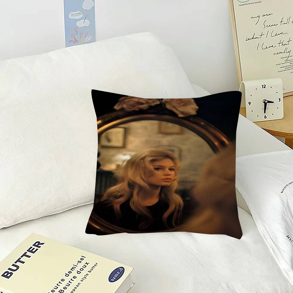Schönheit B-Brigitte B-Bardot-S Kissenbezug Kissenhülle Kissenbezug Wohnzimmer Sofa Heimdekoration Kundenspezifisch
