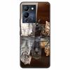For Infinix Note 12 G96 Case X670 Marble Tempered Glass Hard Back Cover for Infinix Note12 Helio G96 Phone Cases  6.7'' Fundas
