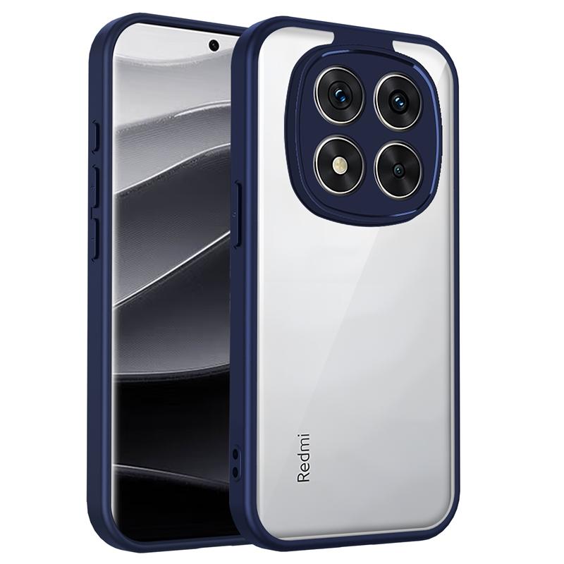 Transparent Silicone Case For Xiaomi Redmi Note 14 13 13R Note14 Note13 Pro Plus SE PC Back TPU Bumper Shockproof Phone Cover