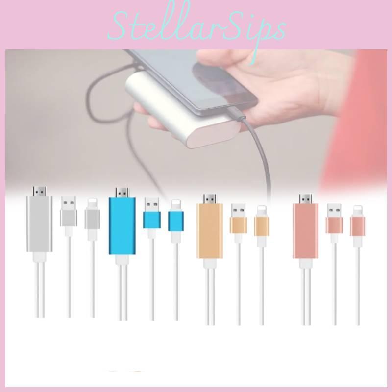 Lightning Adapter Hdmi Cable Mobile Phone 18m Copper Conductor Line Data
