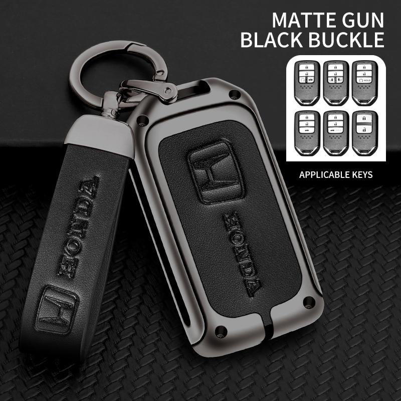 

Car Smart Remote Key Fob Case Cover Shell Bag For Honda CRV CR-V Fit Civic Accord HR-V HRV City Odyssey XR-V Styling Accessories