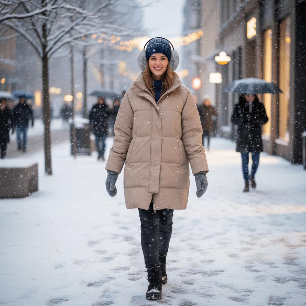 Zesílený ohřívač uší Nadměrné plyšové náušníky Trendy náušníky ze simulované kožešiny Zimní sezóna