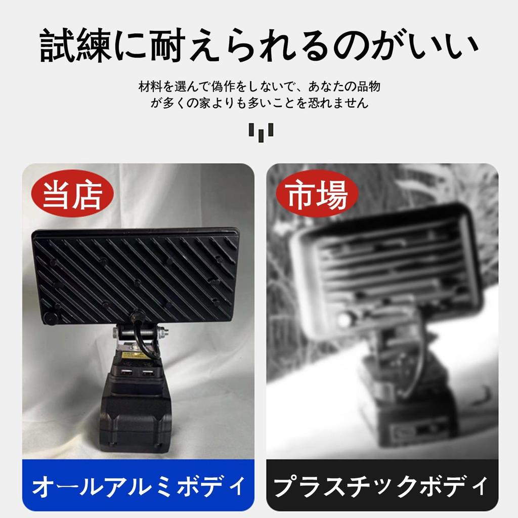 Winova LED 180W 84LED Lumină de lucru cu încărcare USB 18V LED Proiectoare DIY Pescuit Lumină LED Lucru de lucru Prevenirea dezastrelor Camping Noapte Noapte de lucru