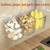Wall-Mounted Kitchen Storage Box for Ginger & Garlic