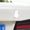 Car Decal Metal Cat 3D Animal Emblem for Scratch Hiding Chrome Finish Zinc Alloy Sticker for Body And Trunk Weatherproof Outdoor Use