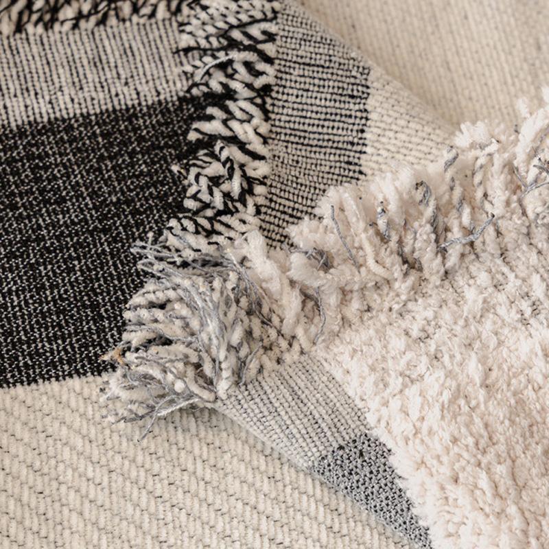 Striped Chenille Velvet Sofa Towel Universal Couch Chair Cover Throw Blanket Furniture Protector for All Season Dustproof