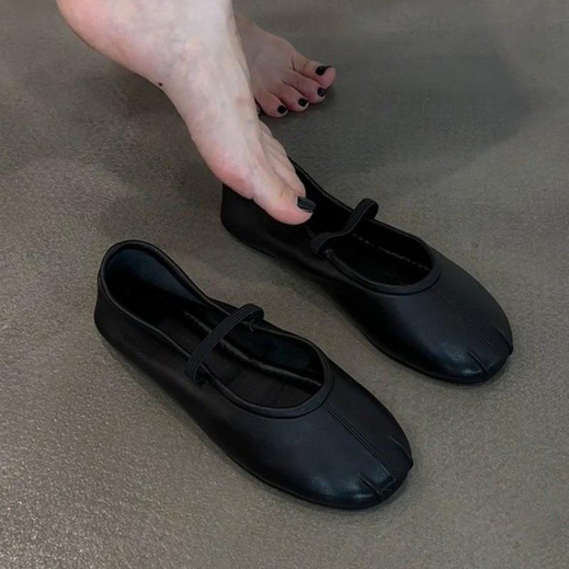 Mode Flache Retro Nische Design Sinn Flache Einzelschuhe Damen Französische Vielseitige Mary Jane Schuhe