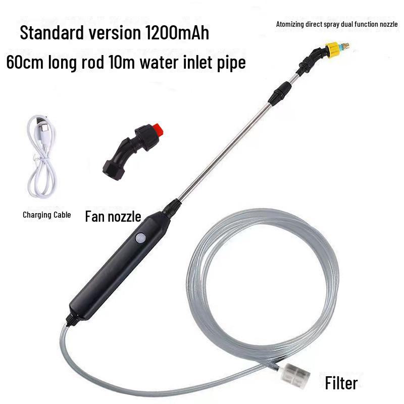 Electric Handheld Spray Gun for Gardening and Disinfection