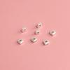 S999 Sterling Silver Square Spacer Beads for DIY Jewelry