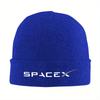 New Spacex White Logo Hat Autumn Winter Skullies Beanies Street Cap Unisex Acrylic Knitted Hat