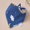 Super Soft Cotton Infant Bib & Neck Warmer - Anti-Spit Up, Autumn/Winter Triangle Scarf