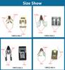 180Pcs Car DVD, Cd,dashboard Audio Center Console Panel Metal Fastener Mixed Rivet Box Set For All Auto Screw Clip...