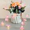 Thanksgiving LED Sakura light string, outdoor garden string lights, bedroom pink decorative fairy lights, colorful ambient mood