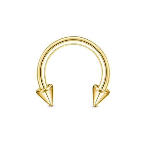 

Bobisty Septum Rings Daith Earrings Nose Hoop Horseshoe Stainless Steel Nose Rings for Women Helix Tragus Lip Cartilage Piercing (16G)1.2mmx8mm