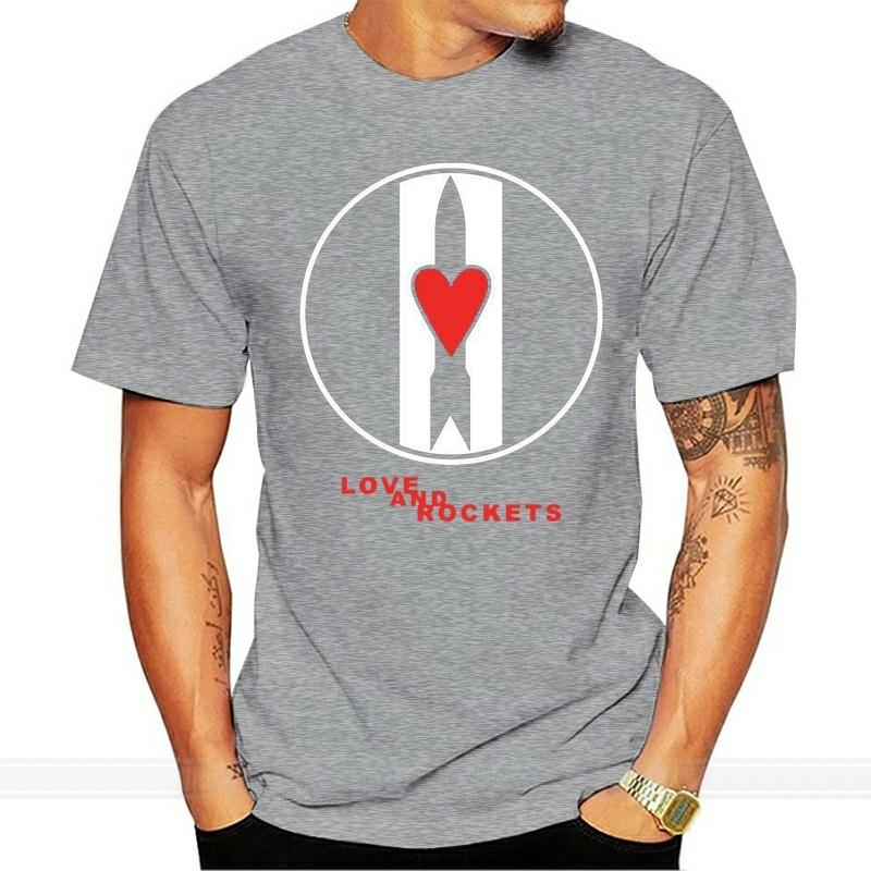 New Love And Rockets 6 New T Shirt  Em1 Popular Tee Shirt cotton tshirt men summer fashion t-shirt euro size