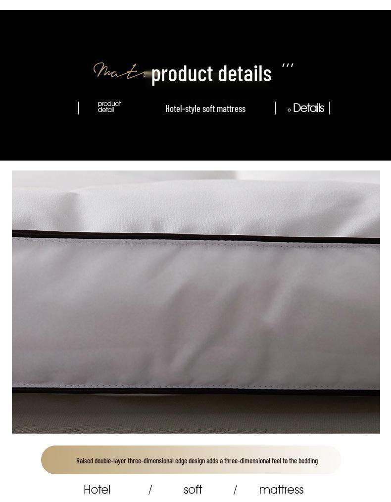 Hilton Hotel Mattress Topper: Rental, Dorm, Thickened Pad