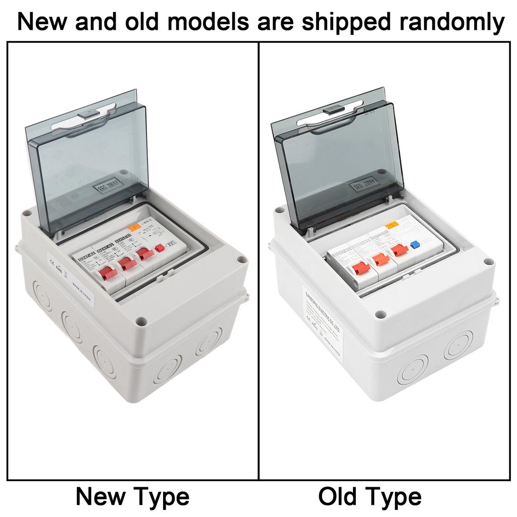 2 Way Garage Caravan Consumer Unit 40A 30mA RCD+2MCB 6a+16A 230/400V