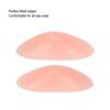2pcs Shoulder Pads Soft Silicone Self Adhesive Prevent Slip Reusable Shoulder Push Up Pads