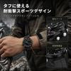 findtime Men's Digital Analog Dual Time Sports Watch 50M Waterproof LED Backlight Stopwatch Alarm Silicone Band 12/24 Hour Casual Outdoor